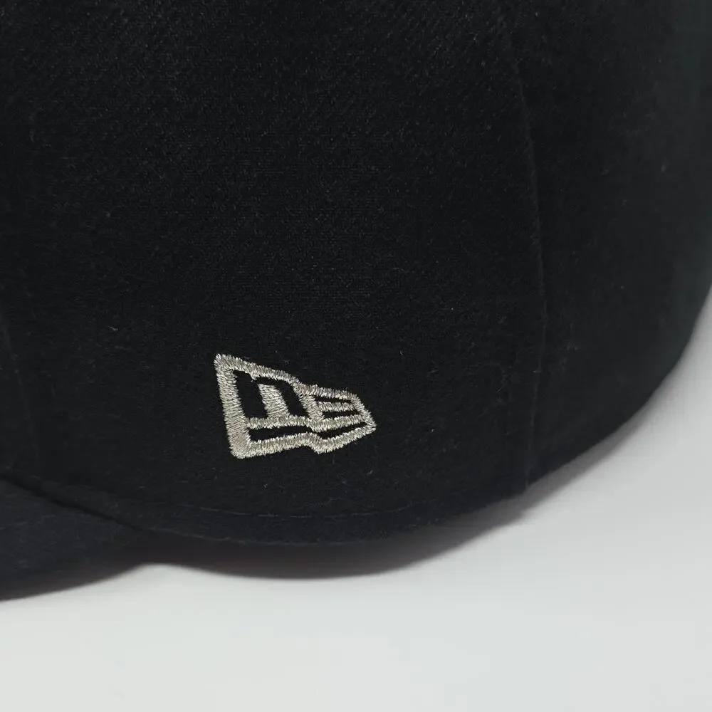 New Era 59FIFTY Colorado Rockies MLB Black Baseball Cap Size 7 1/2 - Picture 3 of 8